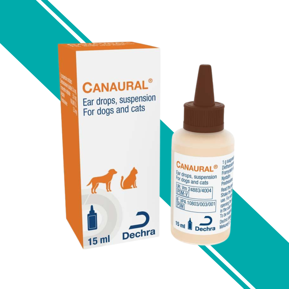 Canaural® Veterinary Ear Treatment for Canine and Feline Use